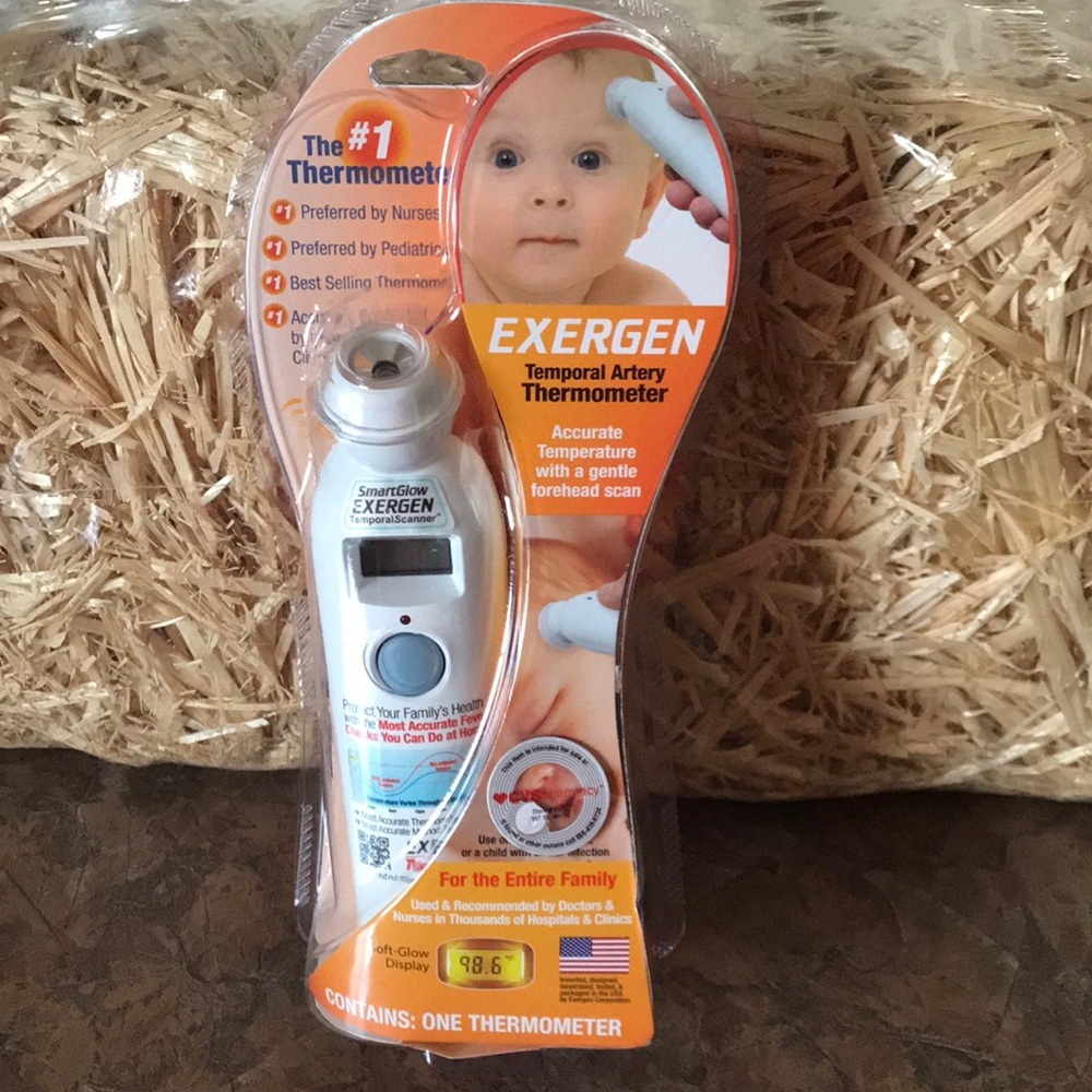 Exergen temporal artery thermometer